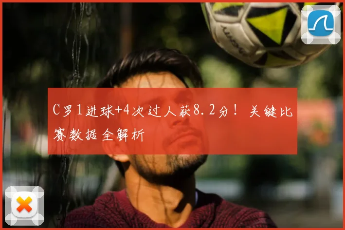 C罗1进球+4次过人获8.2分!关键比赛数据全解析